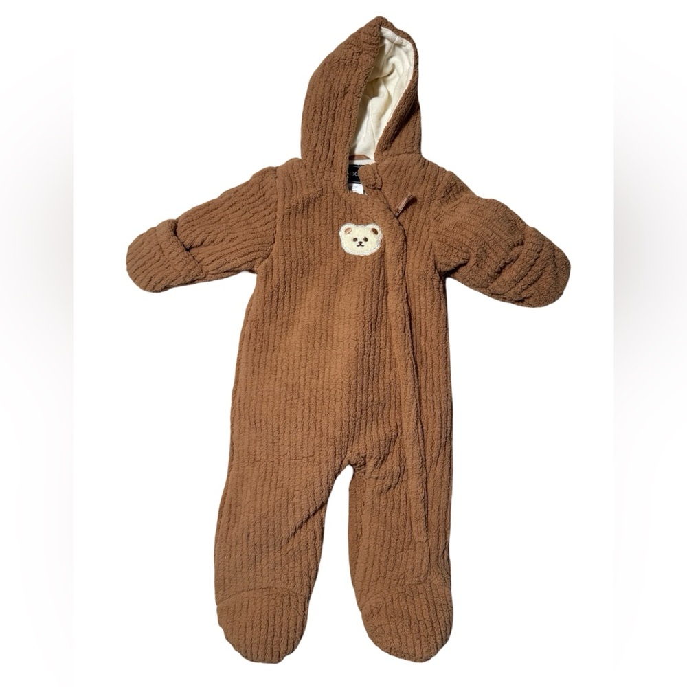 Rothschild Cozy Brown Kids Winter One Piece SZ 12 Months